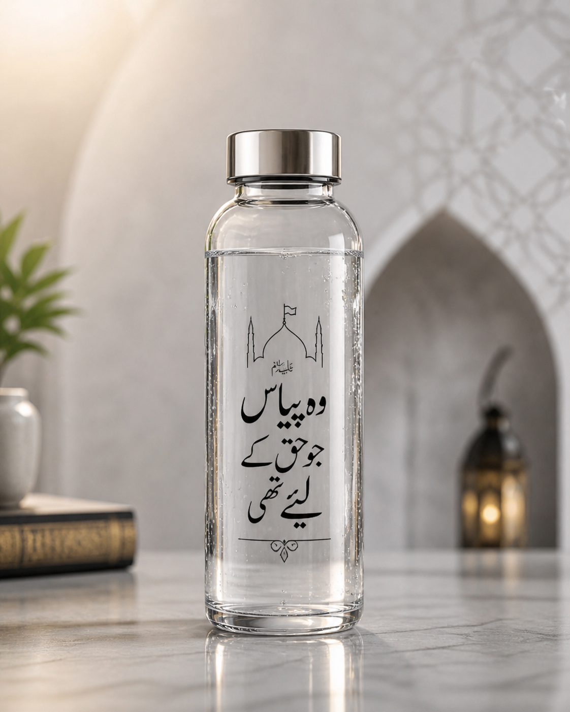 Customized Glass Water Bottles (Personalized & Stylish)