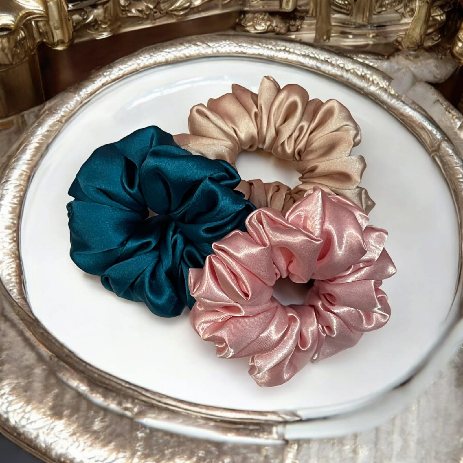 Stylish Hair Scrunchies for Women & Girls (Soft & Trendy)