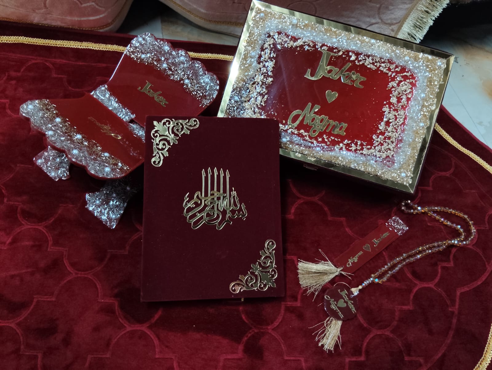 Premium Resin Quran Gift Set